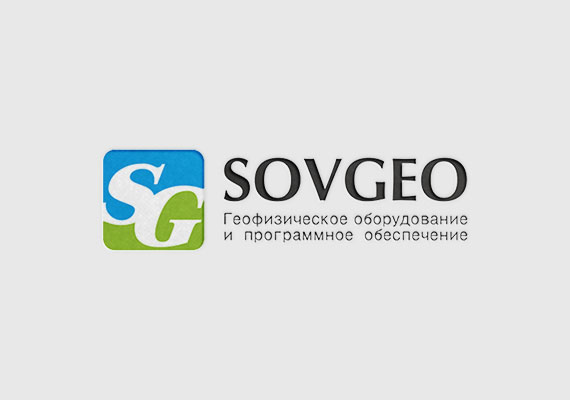SOVGEO - это поставки геофизического оборудования и программного обеспечения для него. Мы сделали для них логотип.